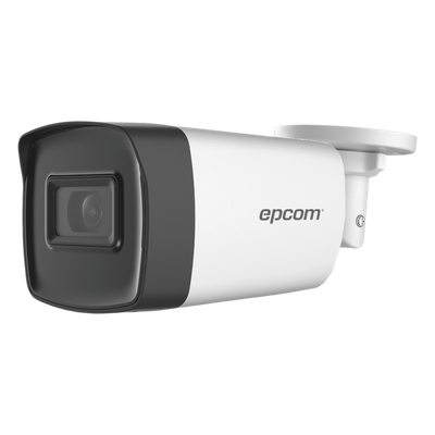 Cámara Bala TURBOHD / 2 Megapixel / IR EXIR 80 m (262.5 ft) / IP67 / 4 Tecnologías / dWDR / Lente 3.6 mm