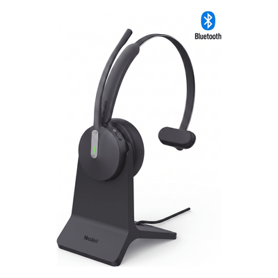 Auriculares Mono Bluetooth / 35 h de Conversación / Alcance 50 m (164 ft) / Cancelación de Ruido con 3 Micrófonos / USB-C y USB-A