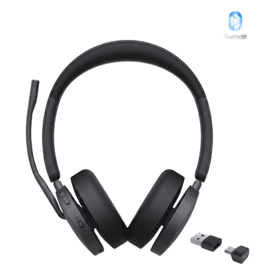 Auriculares Bluetooth / Cancelación Activa de Ruido Híbrida / 65 Horas de Reproducción / Alcance 50 m (164 ft) / 6 Micrófonos / USB-C y USB-A