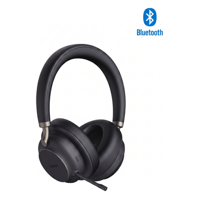 Diadema Inalámbrica / Cancelación de Ruido Activa Híbrida 35 dB / Bluetooth 5.3 / Alcance 45 m (147.6 ft) / Autonomía 40 h / USB-C y Qi / Dual Over-Ear y On-Ear