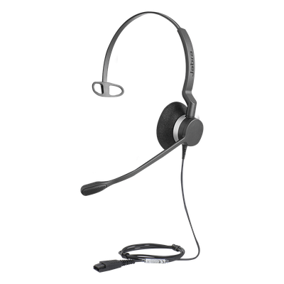 Auriculares para Contact Center / Mono / QD / Cancelación de Ruido / HD Voice / 49 g