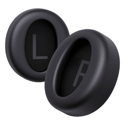 Almohadillas de Repuesto / Compatibles BH76 Plus / 1 Par / Negro / Acolchado Suave / Sellado Acústico Optimizado