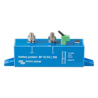 Protector de Baterías / 12-24 V Auto-detección / 100 A / Desconexión por Bajo Voltaje / Protección Sobretensión / Consumo 1.5 mA