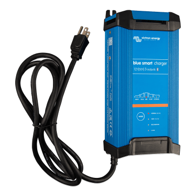 Cargador de Baterías / 12V / 30A / 6 Etapas / Bluetooth / Eficiencia 93% / IP22 / 120 a 300 Ah