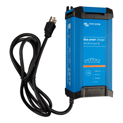 Cargador de Baterías Inteligente / 24V / 16A / 6 Etapas / Bluetooth / Eficiencia 93% / IP22 / Plomo-ácido y Litio