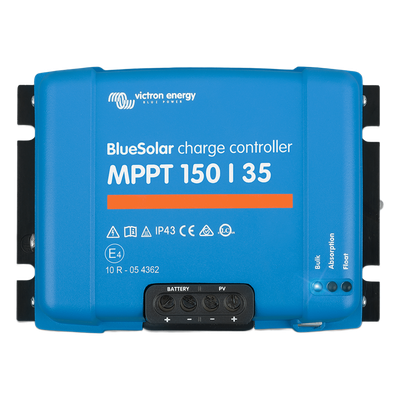 Controlador Solar MPPT / 35A / 150V FV / 12/24/36/48 Vcc Auto / 2000W (48V) / Eficiencia 98% / IP43