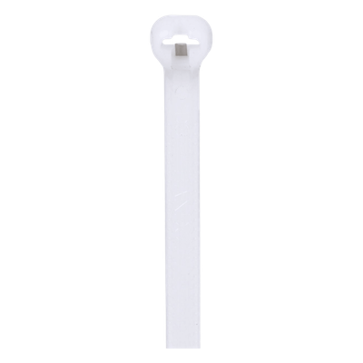 Cincho de Nylon 6.6 / 305 mm (12.0 ft) largo x 4.7 mm ancho / Tensión 222 N / Bloqueo Acero Inoxidable / UL 62275 / Paquete 100 pz