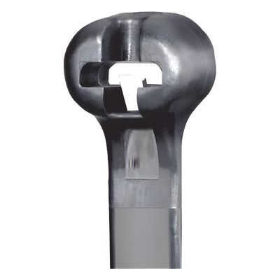 Cincho de Nylon 6.6 / 620 mm (2,034.1 ft) largo x 7 mm ancho / Bloqueo de Acero Inoxidable / Resistente a UV / Exterior e Interior / Paquete 100 pz