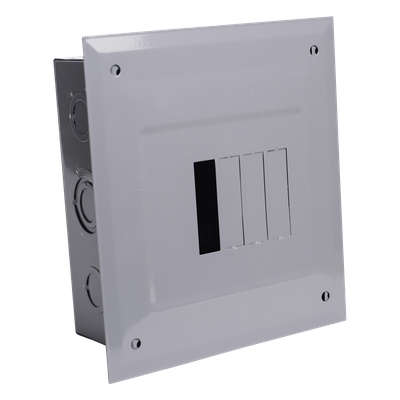Centro de Carga para Empotrar / 04 Polos / 100 A / 1 Fase 3 Hilos / 120/240 V AC / 60 Hz / 10 kA