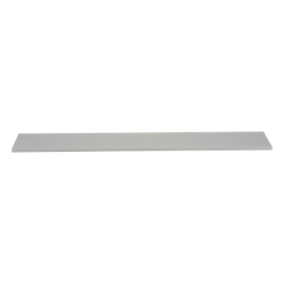 Tapa de Canaleta Ranurada / 4.25 in Ancho / 1.8 m Largo / 6 ft Equivalente / PVC sin Plomo / Gris