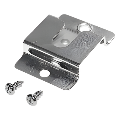Clip de Metal para Micrófono / 3 cm x 6 cm / Instalación en Vehículos / 3 Tornillos Incluidos