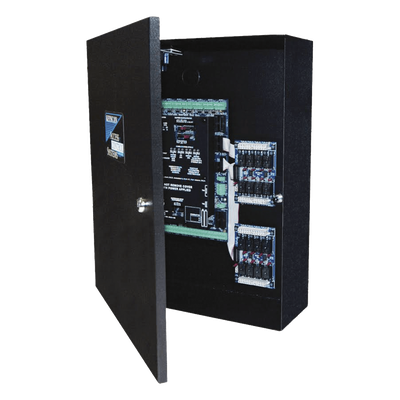 Controlador de Acceso / 8 Lectoras Wiegand / 8 Puertas / 45,000 Tarjetas / Doble Procesador / TCP-IP / 148 ft (45 m) Alcance Típico
