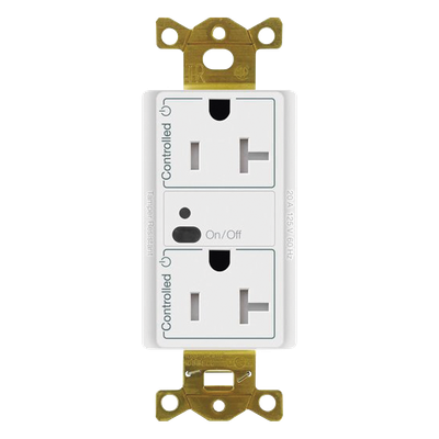 Receptáculo Inalámbrico / 20 A / Split / RF Clear Connect / 18 m (59.1 ft) / Control Pico y Sensores