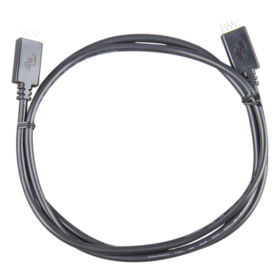 Cable de Comunicación VE.Direct / 5 m (16.4 ft) / Controladores Victron y Dispositivos GX / Conector Robusto / Aislante Resistente a Altas Temperaturas