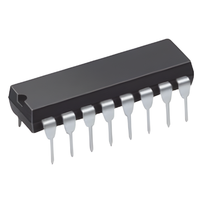 Circuito Integrado / Cuádruple NOR Exclusivo / 2 Entradas / DIP 14 / 2V a 6V / -55°C a 125°C