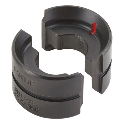 Dado de Prensado / Calibre 1/0 AWG Cobre / 2 AWG Aluminio / Crimpado Circunferencial / Codificación Rosa