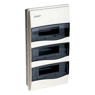 Caja de Distribución Empotrable / IP40 / IK08 / 36 Módulos DIN / Entradas M16 a M50 / Libre de Halógenos