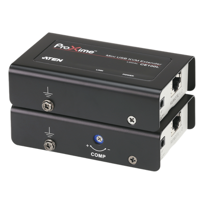 Extensor KVM USB / 1920 x 1200 @ 60 Hz / Hasta 100 m (328 ft) Cat 5e / Protección ESD 8kV/15kV / Ajuste Manual Deskew