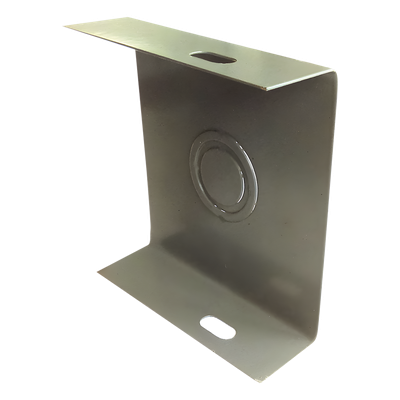 Placa de Cierre para Ducto / 100 x 100 mm (4 x 4 pulg) / Acero al Carbón Calibre 20 / Pintura Electrostática Gris / Norma NOM y ASTM 635A