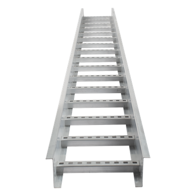 Escalera Portacables / Perfil Z / Peralte 3 1/4″ / Ancho 6″ / Paso 9″ / 3.66 m (12 ft) / Capacidad 137 Cables