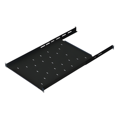 Charola Ajustable para Rack / 19″ / 1U / Profundidad 633-816 mm (2.08-2.68 ft) / Acero Calibre 16 / Carga 44 kg (97 lb)