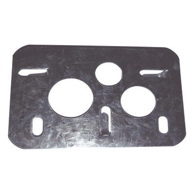 Placa Salida a Tubo Automática / 3/4″, 1″ y 1 1/4″ / Lámina Galvanizada G60 / 5 kg