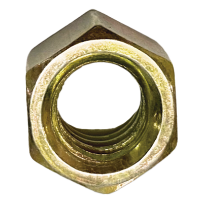 Tuerca Hexagonal / 3/8″ (9.5 mm) / Acabado Tropicalizado Níquel-Cromo / Resistencia Corrosión / Exterior y Ambientes Húmedos