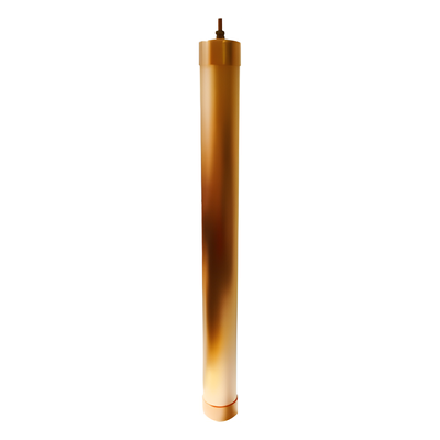Electrodo Químico de Puesta a Tierra / Tubo Cobre Electrolítico 1″ / Longitud 1.5 m (4.9 ft) / Super Absorbente Interno / Borne ½»