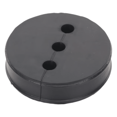 Inserto de Caucho EPDM / 3 Orificios / Cable 3/8 in / Diámetro 85 mm (3.34 in) / Grosor 25.4 mm (1 in) / Hermético