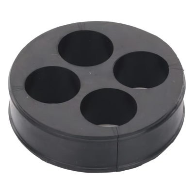 Inserto de Caucho EPDM / 4 Orificios / Cable 7/8 in / Diámetro Exterior 85 mm / Grosor 25.4 mm (1 in)