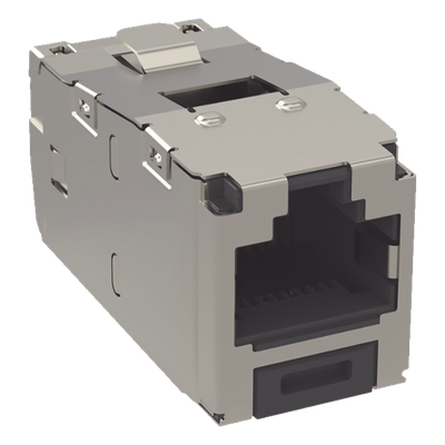 Módulo Jack RJ45 Blindado / Categoría 6 / Mini-Com TG / 10GBase-T / Sin Herramienta de Impacto / 22-26 AWG / -10°C a 65°C