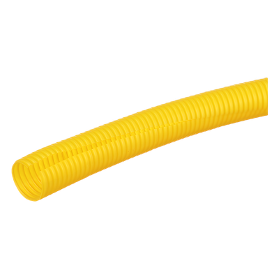 Tubo Corrugado Abierto / 1.50 in (38.1 mm) Diámetro / 3.1 m (10.2 ft) Largo / Polietileno / Interior / UL 94 HB / ROHS