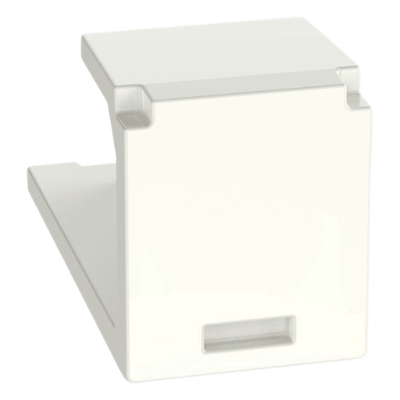 Módulo de Tapa Ciega / Mini-Com / Blanco Mate / 1 Espacio / Compatible RoHS