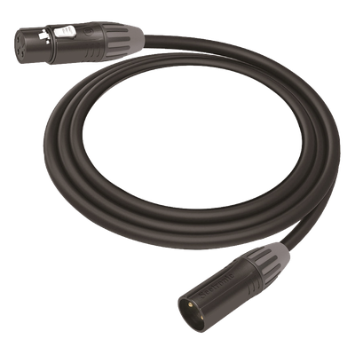 Cable XLR / 3 Polos / Hembra-Macho / Contactos Dorados / Blindaje Triple / 10 m (32.8 ft)