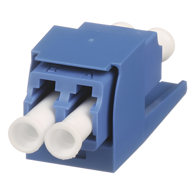 Módulo Acoplador / LC Duplex / Monomodo OS1/OS2 / Mini-Com / Cerámica Zirconia / 1 Espacio Modular