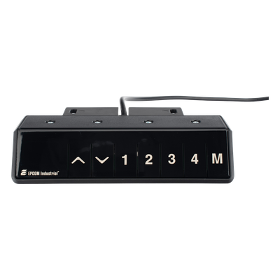 Control para Escritorio de Altura Ajustable / Memoria 4 Posiciones / Elevación 38 mm/s / Rango 600 a 1250 mm (2 a 4.1 ft) / Sensor Anticolisión / Certificaciones CE, UL, cUL, SAA, BIFMA