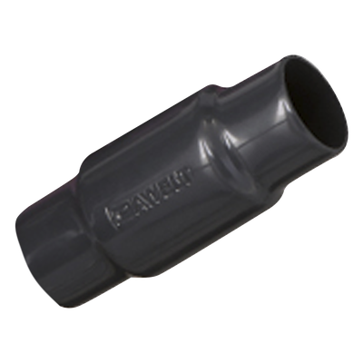 Cople de Aluminio / Recubrimiento PVC 40 mils / Uretano Anti-chispa 2 mils / Diámetro 43 mm / Longitud 50.80 mm (2 in) / 1″ (25.4 mm) Nominal