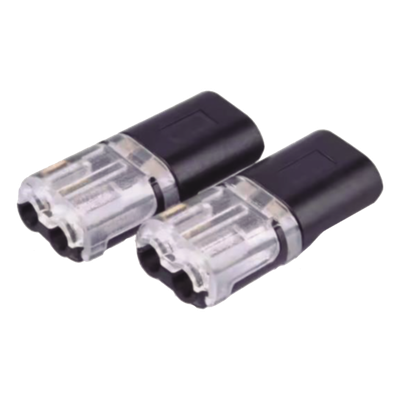 Conectores enchufables / 2 pines / 22-18 AWG / 0.35-0.75 mm² / 25 piezas / -20°C a +80°C