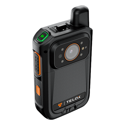 Bodycam 4G LTE / Android 12 / Full HD 1080p / Radio PoC / Pantalla Táctil 2″ / IP67 / NFC / GPS + AGPS / Almacenamiento 256 GB