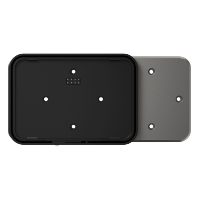 Adaptador de Montaje para Terminal POS / Compatibilidad VESA y Caja 86 mm / USB Alimentación y Datos / Liberación Rápida / Cerradura de Seguridad
