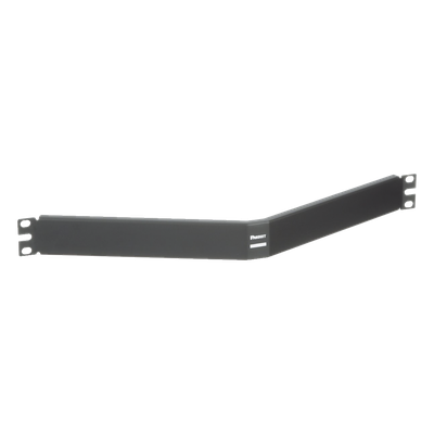 Tapa Ciega para Rack / 19′ / 1UR / Acero 16 Gage / Angulada / 482.6 x 43.7 mm