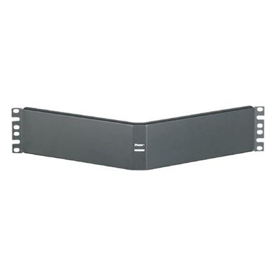 Panel de Relleno para Rack / 19 pulgadas / 2U / Diseño Angulado / Acero 16 Gauge / 482.6 x 88.1 mm