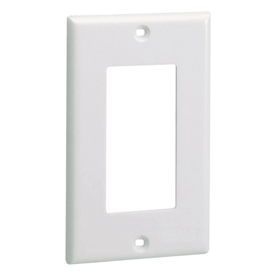Placa Frontal GFCI / ABS / 114 mm (4.49 in) / 69.8 mm (2.75 in) / Blanco