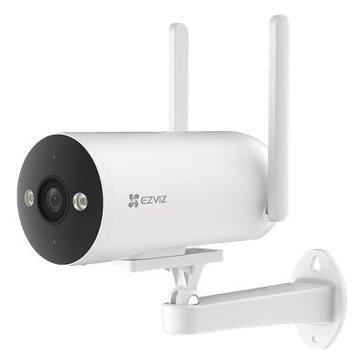 Cámara Bala IP / 3 Megapixel (2K) / 4G LTE / Visión Nocturna a Color 0.01 lux / Defensa Activa con Sirena y Luz Estroboscópica / Audio Bidireccional / IP67 / IR 30 m (98.4 ft)