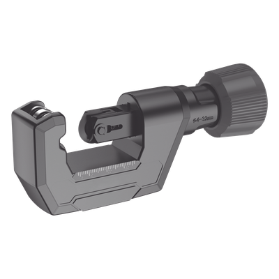 Cortatubos Manual / Diámetro 4-32 mm (3/16″ – 1 1/4″) / Mecanismo de Resorte / Rodillos Ranurados / Hoja de Repuesto Integrada / Acero Resistente al Desgaste