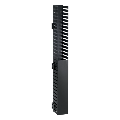 Organizador Vertical de Cables / 40 UR / 70.8 in / Montaje Lateral en Riel de Rack / Interior / Negro