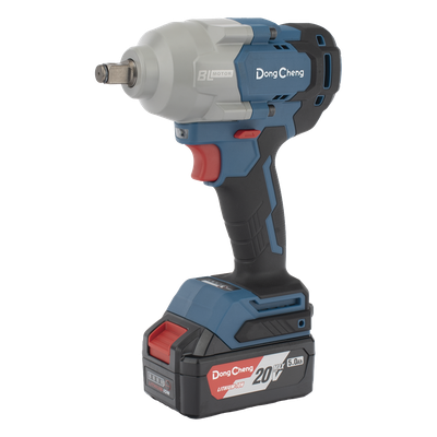 Llave de Impacto Inalámbrica / 20 V / 1/2 in / 910 Nm / 4 Velocidades / 2 Baterías 5.0 Ah / Motor Sin Escobillas