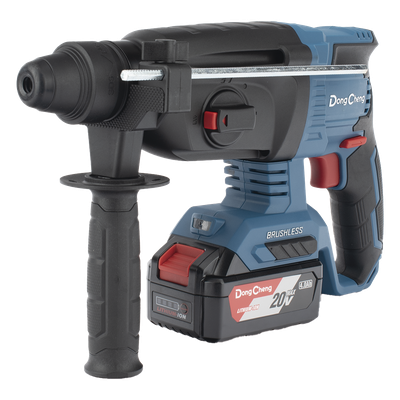 Martillo Perforador Inalámbrico / SDS-PLUS / 20V / Brushless / 2.7 J / 4500 IPM / 2 Baterías 4.0 Ah / 3.2 kg