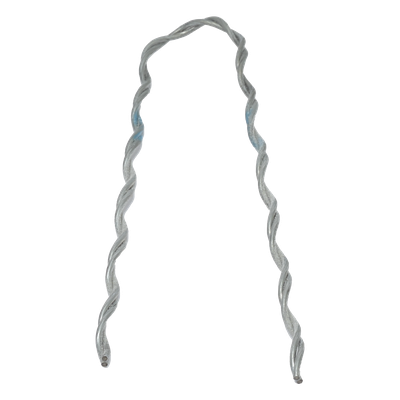 Remate Preformado para Cable Guía de Acero / Acero Galvanizado / Ø 1.2 – 1.3 mm / Tensión 1300 N / Longitud 160 mm (0.52 ft) / Instalación sin Herramientas
