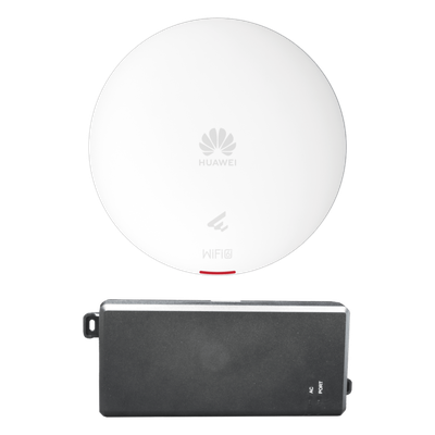 Kit Demo Punto de Acceso Wi-Fi 6 / 1.775 Gbps / Doble banda 2.4+5 GHz / Smart Antenna / WPA3 / PoE incluido / 256 clientes / 180×35 mm